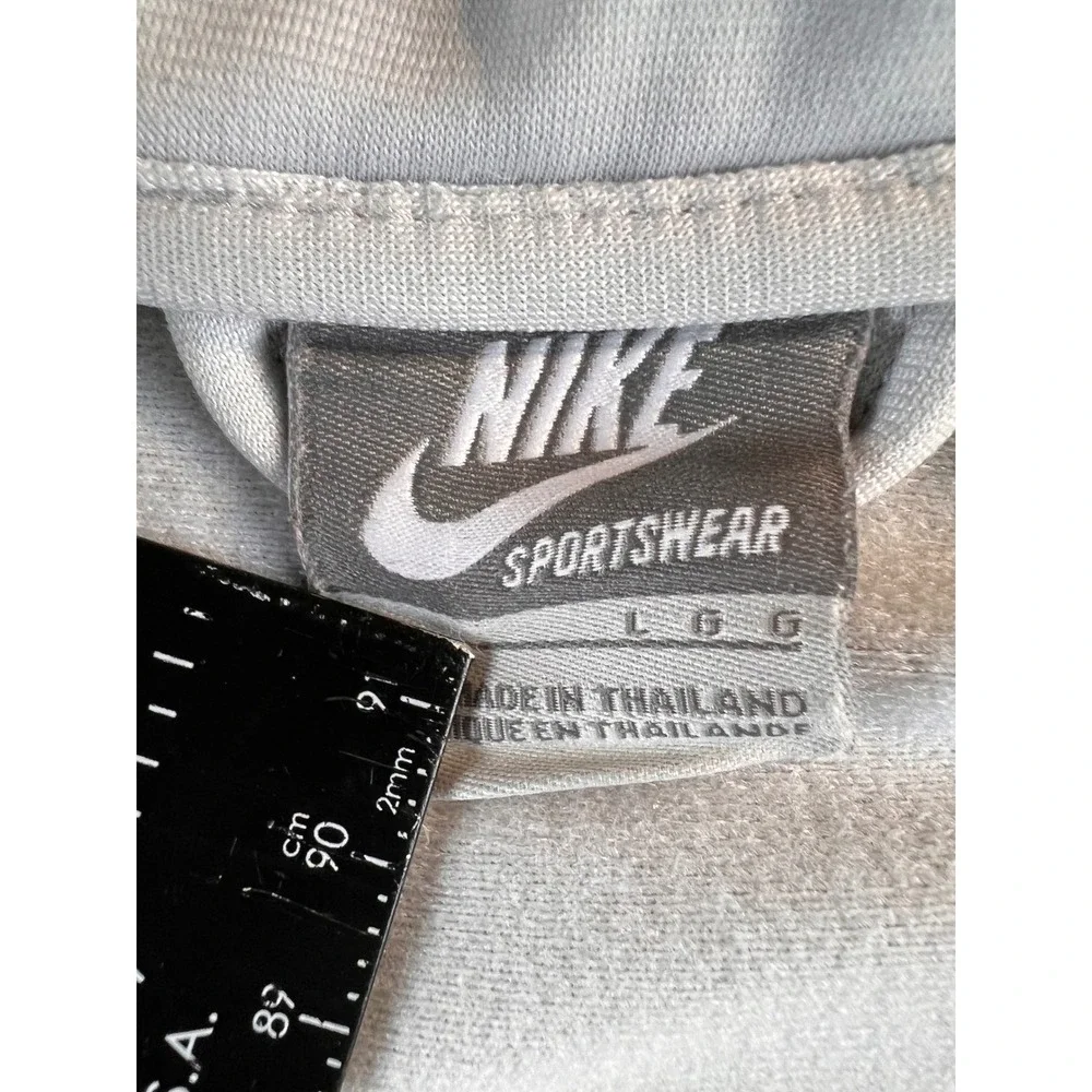 Nike Sportswear Mens Grey Purple Colorblock Full Zip Track Jacket 323965-012 L